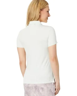 Women adidas Golf Ultimate365 Solid Sleeveless Golf Polo Shirt