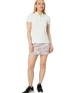 Women adidas Golf Ultimate365 Solid Sleeveless Golf Polo Shirt