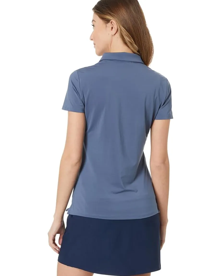 Women adidas Golf Ultimate365 Solid Sleeveless Golf Polo Shirt