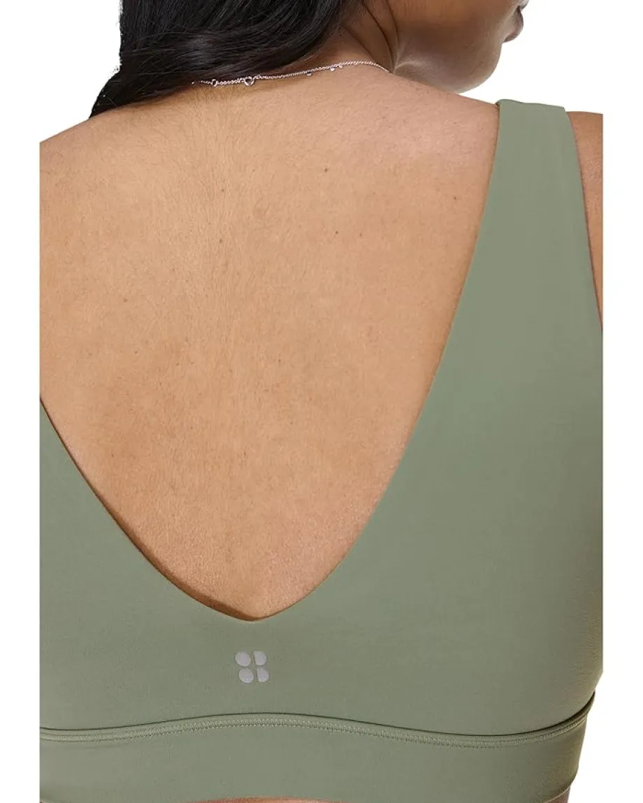 Sweaty Betty Ultimate Studio Voop Light Support Bra Willow Green Online