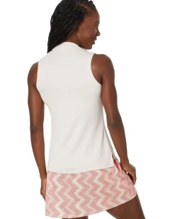 Women adidas Golf Ultimate365 Textured Sleeveless Polo