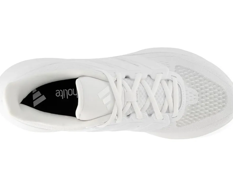 adidas Ultrabounce 5 Running Shoes White/White/Black Clearance