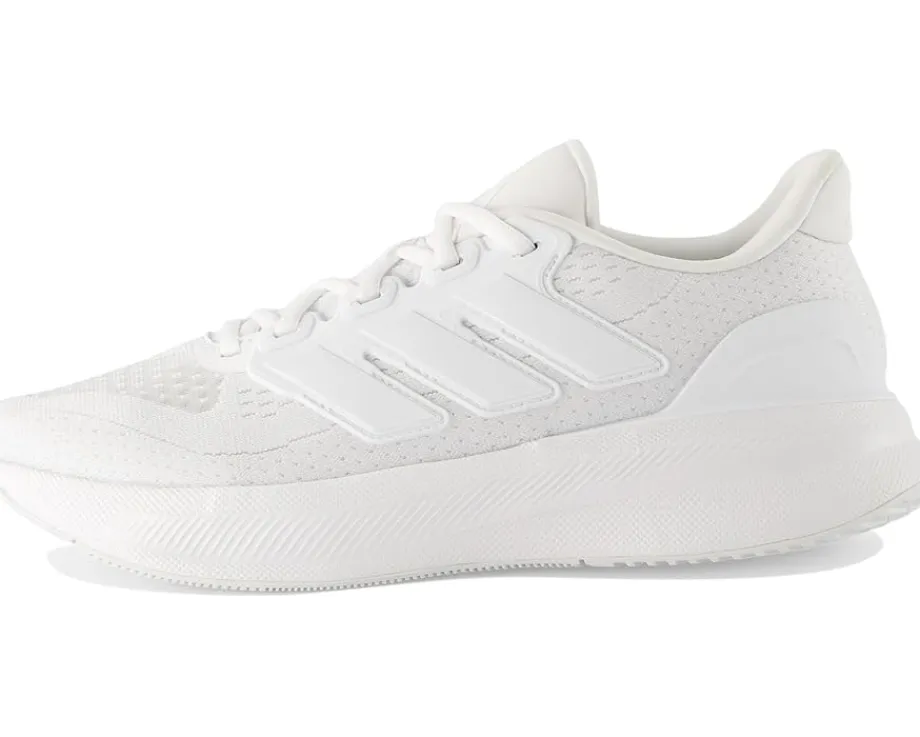 adidas Ultrabounce 5 Running Shoes White/White/Black Clearance