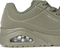 SKECHERS Uno - Shiny Scale Olive Discount