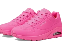 SKECHERS Uno - Stand On Air Hot Pink Hot