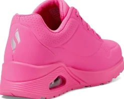 SKECHERS Uno - Stand On Air Hot Pink Hot