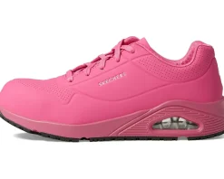 SKECHERS Work Uno SR - Deloney Comp Toe Pink New