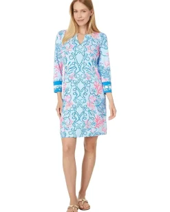 Lilly Pulitzer UPF 50+ Nadine Dress Multi Naut Today Engineered Chillylilly