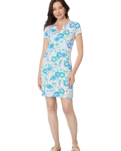 Women Lilly Pulitzer Upf 50+ Sophiletta Short Sleeve Dress