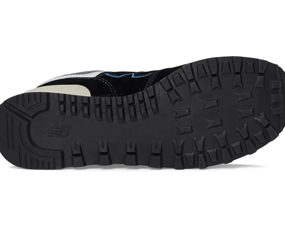 New Balance Classics U574v1 Black/Blue Agate Clearance