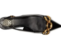 Women Vince Camuto Valiey Chain Link Slingback Mule