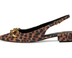 Vince Camuto Valiey Chain Link Slingback Mule Camel Outlet