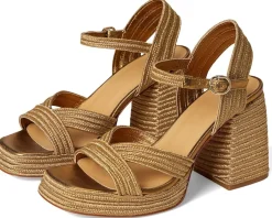 CASTANER Valle Metallic Sandal Oro Viejo Hot