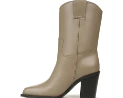 Franco Sarto Valor Mid Shaft Boots Grey Clearance