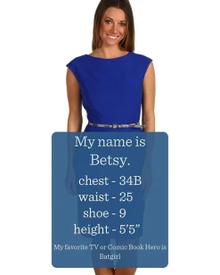 ELLEN TRACY V-Back Sheath Dress Cobalt/Cobalt/Academy Online