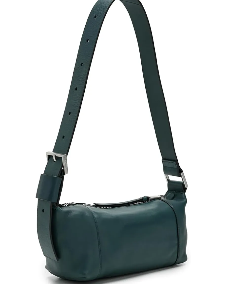 AllSaints Vega Mini Shoulder Emerald Green Best