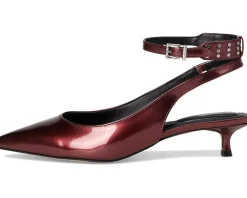 Jessica Simpson Vellana Kitten Heel Pump Oxblood