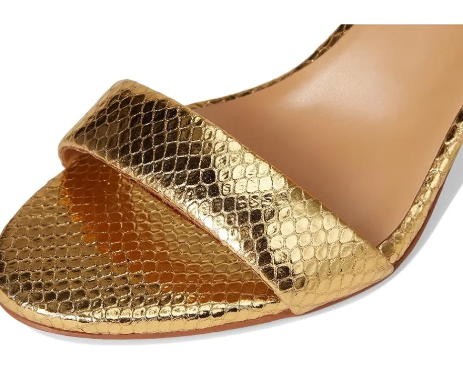 Naturalizer Vera Yellow Metallic Snake Print Leather Discount