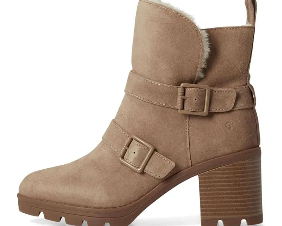 Naturalizer Verney-Moto Bootie - Water Repellent Warm Brown Sale