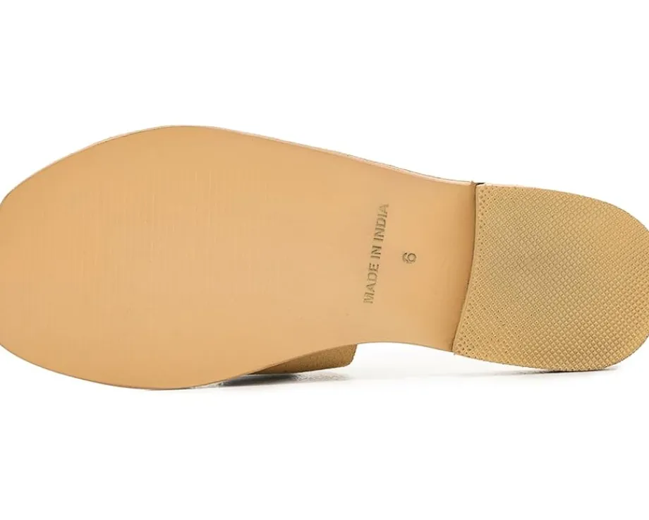 Free People Verona Slides Oiled Sun Butter Sue