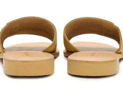 Free People Verona Slides Oiled Sun Butter Sue