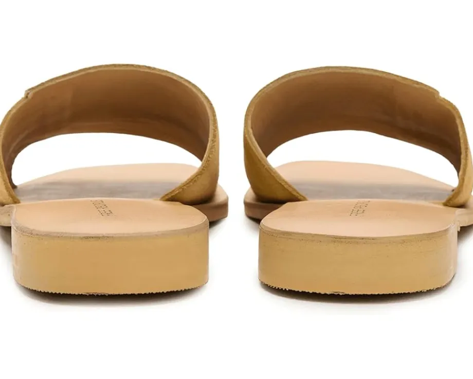 Free People Verona Slides Oiled Sun Butter Sue
