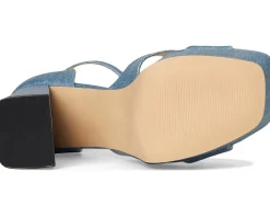 Nine West Vicky Light Blue Denim Discount