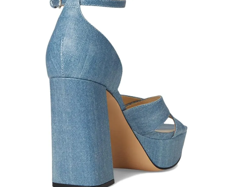 Nine West Vicky Light Blue Denim Discount