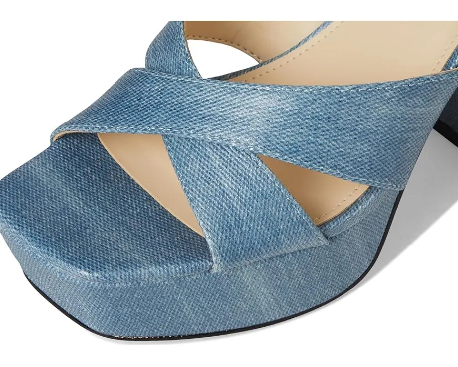 Nine West Vicky Light Blue Denim Discount