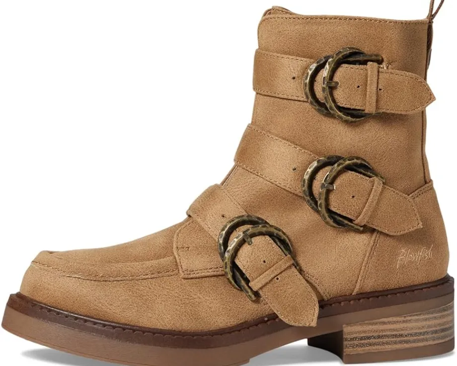 Blowfish Malibu Vigor Almond Oiled Vegan Suede New