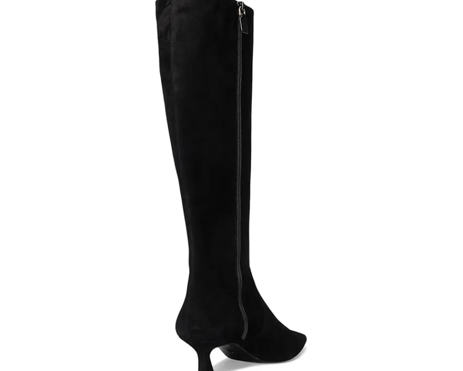 Stuart Weitzman Vinnie Zip Boots 50 Black New