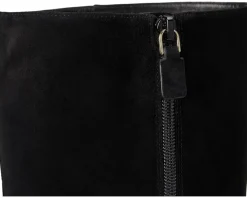 Stuart Weitzman Vinnie Zip Boots 50 Black New