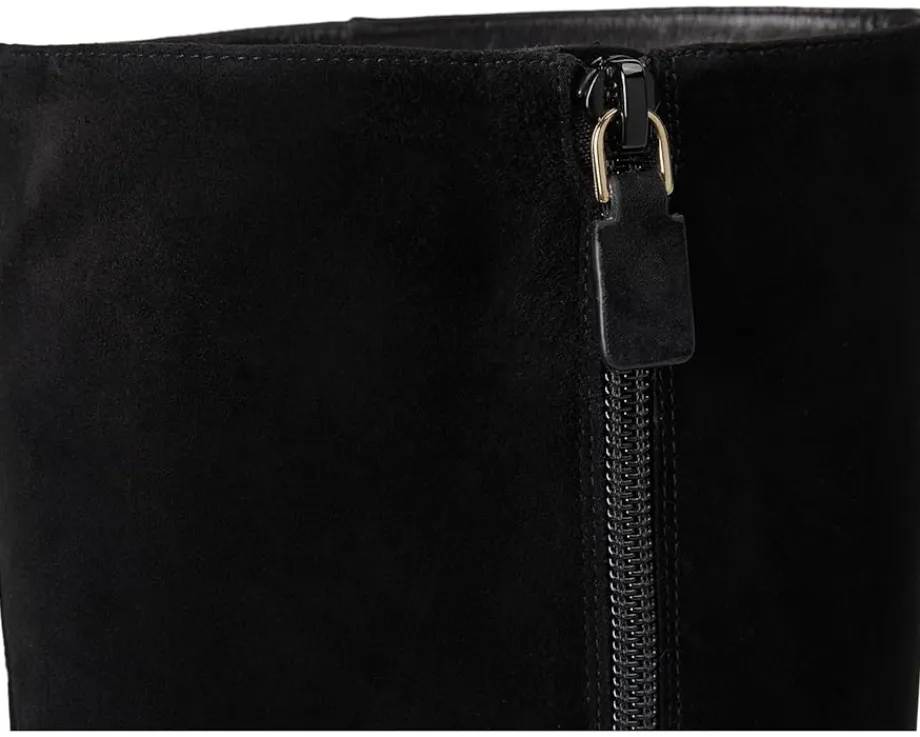 Stuart Weitzman Vinnie Zip Boots 50 Black New