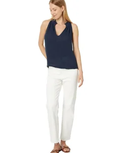 Michael Stars Viola Split-Neck Tank Nocturnal Best