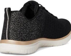 SKECHERS Virtue Lucent Black Rose Gold Hot