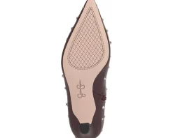Women Jessica Simpson Viviana Kitten Heel Studded Bootie