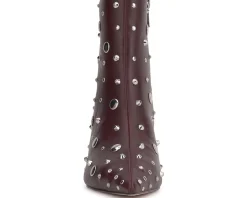 Women Jessica Simpson Viviana Kitten Heel Studded Bootie