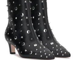 Jessica Simpson Viviana Kitten Heel Studded Bootie Black Online