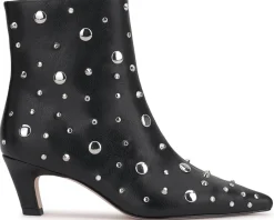 Jessica Simpson Viviana Kitten Heel Studded Bootie Black Online