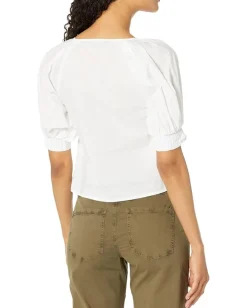 Women Sanctuary V-Neck Poplin Top