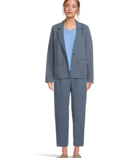 Women Eileen Fisher V-Neck Short Sleeve Tee