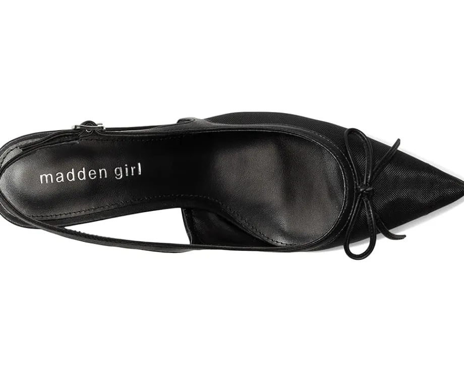 Madden Girl Vogue-M Black Mesh Best