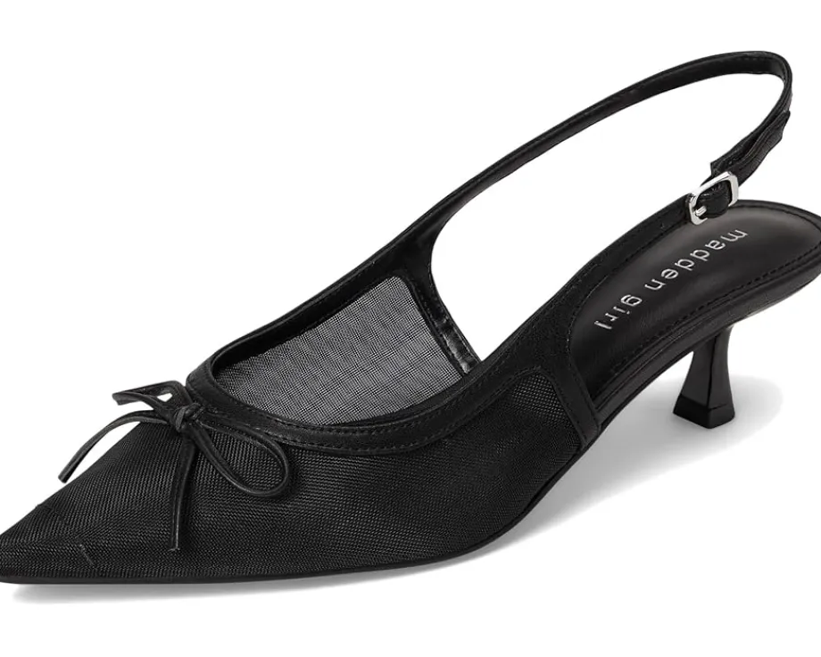 Madden Girl Vogue-M Black Mesh Best