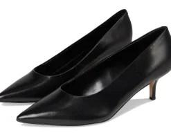 Calvin Klein Voneta Black Leather Outlet