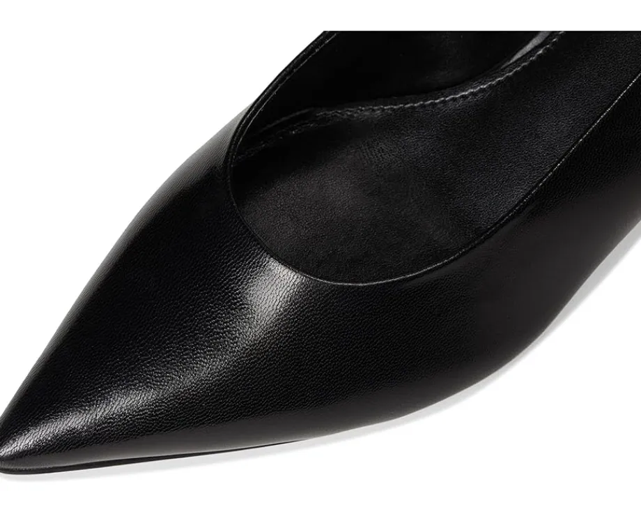 Calvin Klein Voneta Black Leather Outlet