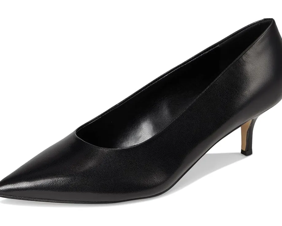 Calvin Klein Voneta Black Leather Outlet