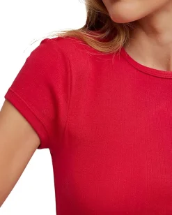 Women Free People Wait A Minute Baby Tee