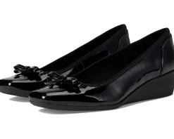 Anne Klein Wales Black Patent Hot
