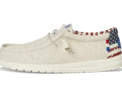 Women Hey Dude Wally Patriotic