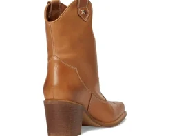 Free People Wandering Western Boots Toffee Leather Outlet